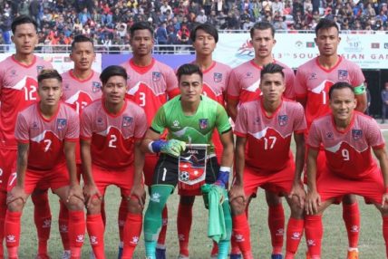 भुटानलाई हराउँदै नेपालले जित्यो पुरुष फुटबलमा स्वर्ण