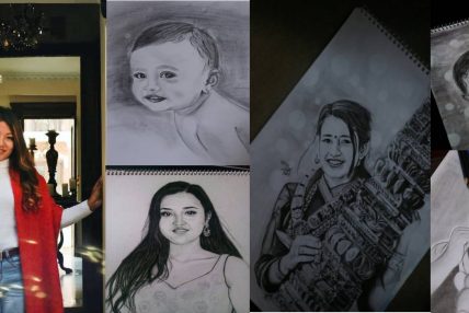 जसका औंलाहरु क्यानभासमा चित्र बनेर दौडिन्छन जसका औंलाहरु क्यानभासमा चित्र बनेर दौडिन्छन