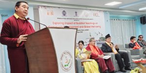 बौद्धधर्म र शान्तिको श्रोत बुद्धको पवित्र जन्मस्थल लुम्बिनी हो’-उपाध्यक्ष डा.लामा