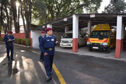 प्रहरी अतिरिक्त महानिरीक्षक सन्दिप भण्डारीद्वारा निरीक्षण कार्यक्रम सम्पन्न प्रहरी अतिरिक्त महानिरीक्षक सन्दिप भण्डारीद्वारा निरीक्षण कार्यक्रम सम्पन्न