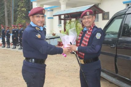 बागमती प्रदेश प्रहरी प्रमुखद्वारा जिल्ला प्रहरी कार्यालय सिन्धुलीको निरीक्षण कार्यक्रम सम्पन्न बागमती प्रदेश प्रहरी प्रमुखद्वारा जिल्ला प्रहरी कार्यालय सिन्धुलीको निरीक्षण कार्यक्रम सम्पन्न