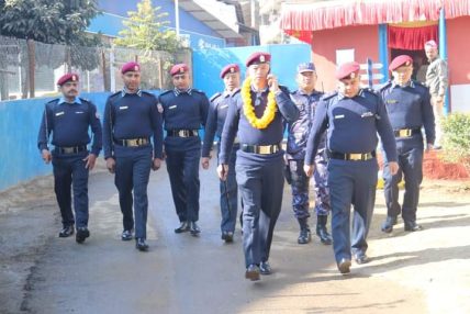 समाजमा शान्ति सुरक्षा, अपराध अनुसन्धान तथा नियन्त्रण गर्न डिआईजी चन्द्र कुवेर खापुङद्वारा निर्देशन