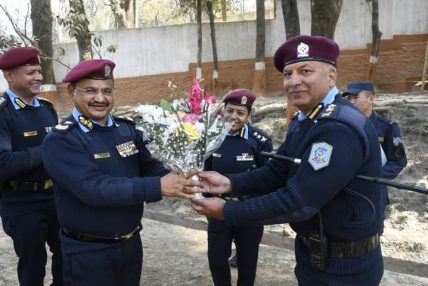 प्रहरी अतिरिक्त महानिरीक्षक दिपक थापाद्वारा निरीक्षण तथा निर्देशन कार्यक्रम सम्पन्न