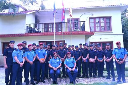 प्रहरी नायव महानिरीक्षक यज्ञ बिनोद पोखरेलकाे प्रमुख आतिथ्यतामा अन्तरक्रिया कार्यक्रम सम्पन्न
