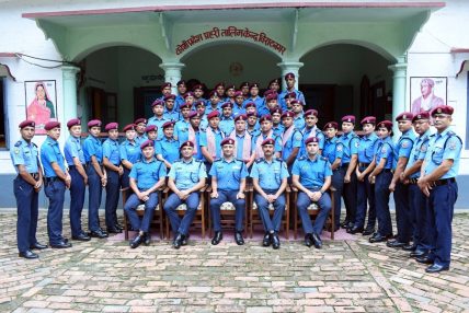 एसएसपी अबि नारायण काफ्लेको प्रमुख आतिथ्यतामा दर्ज्यानी चिन्ह सुशोभन कार्यक्रम सम्पन्न