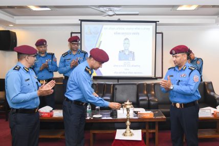 “प्रहरी अधिकृत (प्राविधिक) आधारभूत तालिम” ३२ औं समूहको समुद्‍घाटन