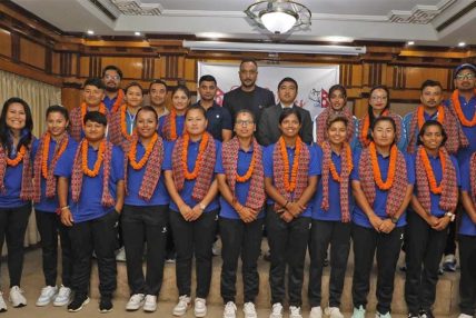 वुमन्स एसिया कप खेल्ने नेपाली टोलीको बिदाइ