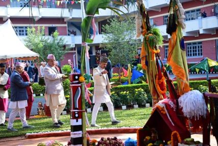 आईजीपी कुवँरद्वारा मौलो पूजा सम्पन्न आईजीपी कुवँरद्वारा मौलो पूजा सम्पन्न