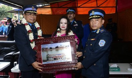 ३० वर्ष सेवा अवधि पूरा गरी सेवा निवृत्त भए एआईजी टेक बहादुर तामाङ