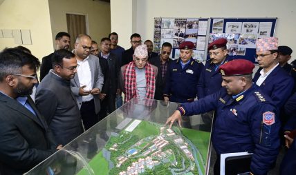 राष्ट्रिय प्रहरी प्रशिक्षण प्रतिष्ठान परियोजनाको स्थलगत भ्रमण तथा अनुगमन कार्यक्रम सम्पन्न राष्ट्रिय प्रहरी प्रशिक्षण प्रतिष्ठान परियोजनाको स्थलगत भ्रमण तथा अनुगमन कार्यक्रम सम्पन्न