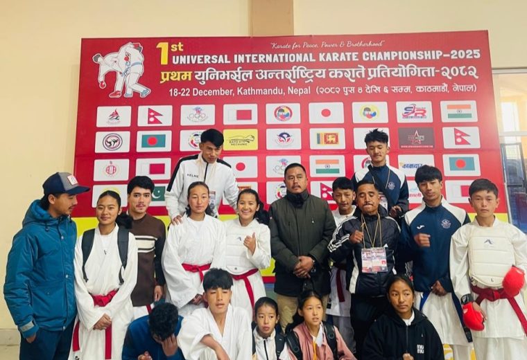 प्रथम युनिभर्सल अन्तर्राष्ट्रिय कराँते प्रतियोगितामा रुवी भ्यालीलाई अनुशासित अवार्ड, पाँच स्वर्णसहित ऐतिहासिक सफलता