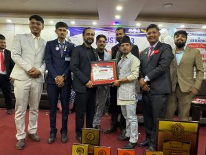 अन्तर्राष्ट्रिय प्रशिक्षक सौनक भट्ट ‘लायन्स लिडरशिप एक्सेलेन्स अन्तर्राष्ट्रिय अवार्ड’बाट सम्मानित