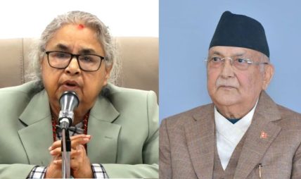 बालुवाटारमा प्रधानमन्त्री कार्की–अध्यक्ष ओलीबीच दुई घण्टा वार्ता