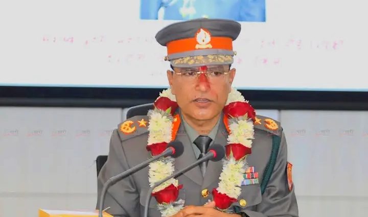 सशस्त्र प्रहरीलाई विश्वासिलो सुरक्षा संस्थाका रूपमा विकास गरिनेछ : आईजीपी नारायण पौडेल