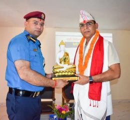 एसपी सन्तोष आचार्य कपिलवस्तु जिल्लामा आफ्नो कार्यकाल सफल बनाएर अन्तत : बिदा भए