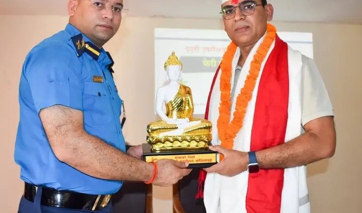 एसपी सन्तोष आचार्य कपिलवस्तु जिल्लामा आफ्नो कार्यकाल सफल बनाएर अन्तत : बिदा भए