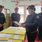 डिएसपी कोपिला चुडालद्वारा मनाङ प्रहरी कार्यालयकाे निरीक्षण डिएसपी कोपिला चुडालद्वारा मनाङ प्रहरी कार्यालयकाे निरीक्षण