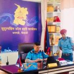 डिआइजी सानुराम भट्टराईद्वारा प्रदेश मातका सबै जिल्ला प्रमुखहरूलाई उत्कृष्ट कार्य गर्न निर्देशन डिआइजी सानुराम भट्टराईद्वारा प्रदेश मातका सबै जिल्ला प्रमुखहरूलाई उत्कृष्ट कार्य गर्न निर्देशन