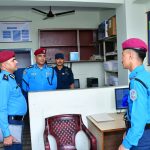 एसएसपी दिलिप घिमिरेद्वारा प्रहरी वृत्त महाराजगन्जको निरीक्षण एसएसपी दिलिप घिमिरेद्वारा प्रहरी वृत्त महाराजगन्जको निरीक्षण