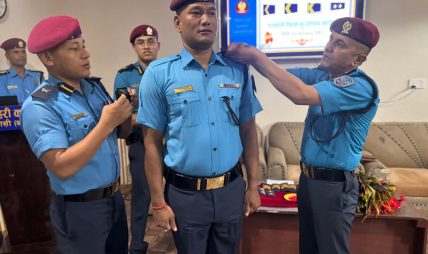 स्वागत तथा दर्ज्यानी चिन्ह सुशोभन कार्यक्रम सम्पन्न स्वागत तथा दर्ज्यानी चिन्ह सुशोभन कार्यक्रम सम्पन्न