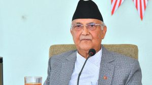 चुनावपछि पहिलोपटक सार्वजनिक कार्यक्रममा देखिँदै ओली