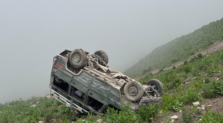 डोल्पामा बोलेरो जिप दुर्घटना स् एक जनाको मृत्यु, १३ घाइते