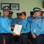 प्रहरी जवान मनिषा सुवेदी असार महिनाको उत्कृष्ट प्रहरी घोषित तथा पुरस्कृत