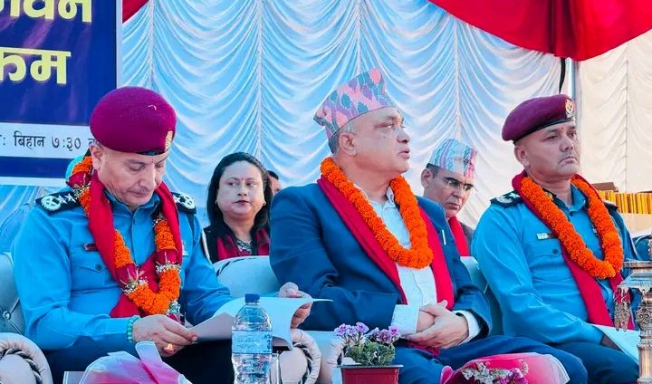 प्रहरी प्रभाग काँडाघारीको पुनर्निर्माण सम्पन्न, आईजीपी कार्कीद्वारा भवन हस्तान्तरण तथा उद्घाटन