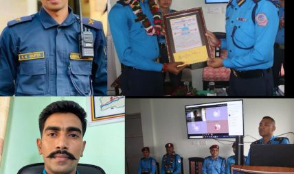 इन्स्पेक्टर रामनारायण गुप्ता भदौ महिनाको उत्कृष्ट प्रहरी घोषित