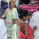 बाढीपीडितका लागि अखिल नेपाल महिला संघको सहयोग
