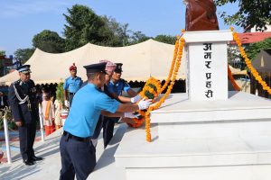 ७१औँ प्रहरी दिवस–२०८३ बागमती प्रदेशमा भव्य रूपमा सम्पन्न, अमर प्रहरीका परिवार सम्मानित ७१औँ प्रहरी दिवस–२०८३ बागमती प्रदेशमा भव्य रूपमा सम्पन्न, अमर प्रहरीका परिवार सम्मानित