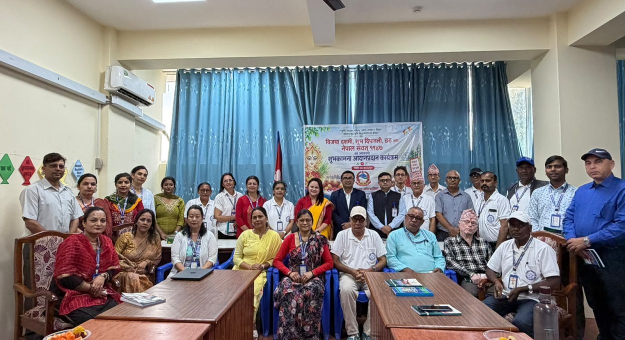 सिद्धार्थनगर नगरपालिकाको न्यायिक शाखाले मेलमिलापकर्ताहरूलाई दियो पर्वको शुभकामना